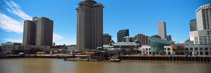 Skyscrapers At The Waterfront, Trade Photograph by Panoramic Images ...