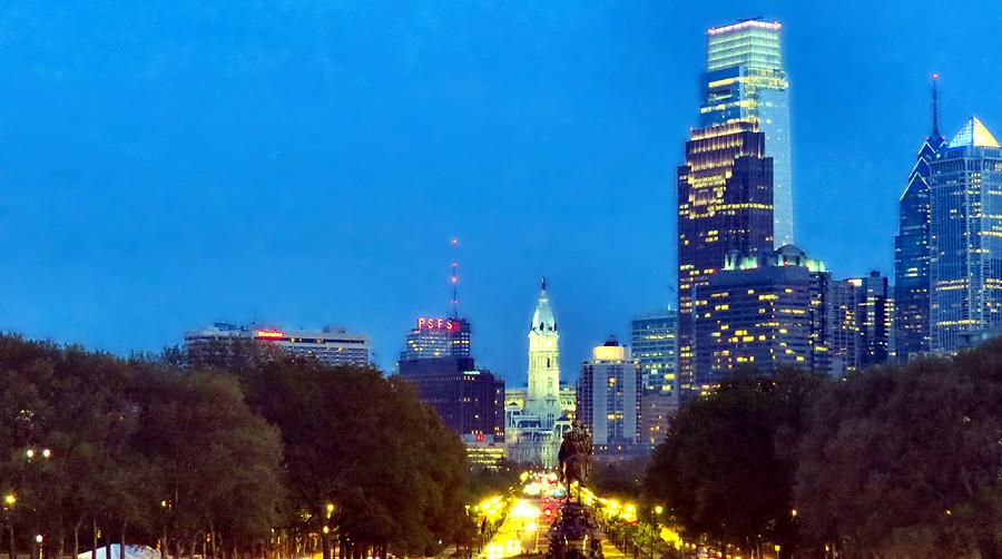 Philadelphia Photograph - Skyscrapers by Art Dingo