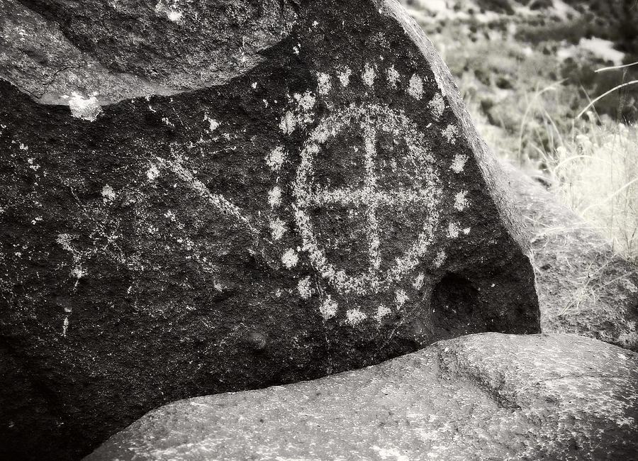 Skywatching Petroglyph Photograph