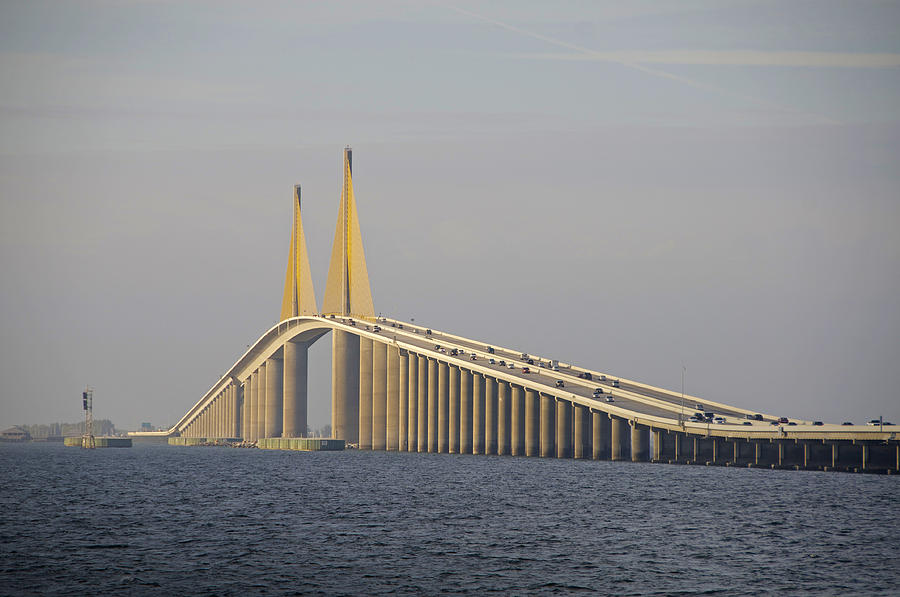 Skyway Bridge Photograph by Peak Photography by Clint Easley