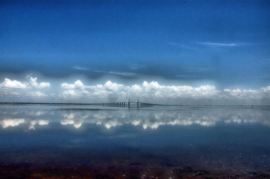 Skyway Bridge Photograph - Skyway by Eagle Finegan Skyway Bridge Photograph - Skyway by Eagle Finegan