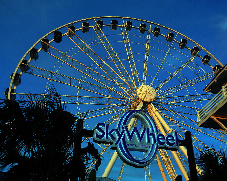 Skywheel Photograph by Bill Swartwout