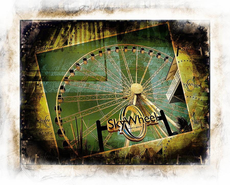 Summer Photograph - Skywheel mm by David  Clement