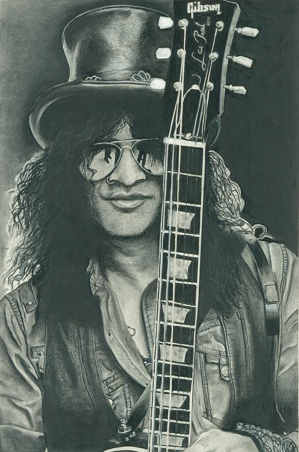 Slash Drawing by Wendi Hall - Pixels