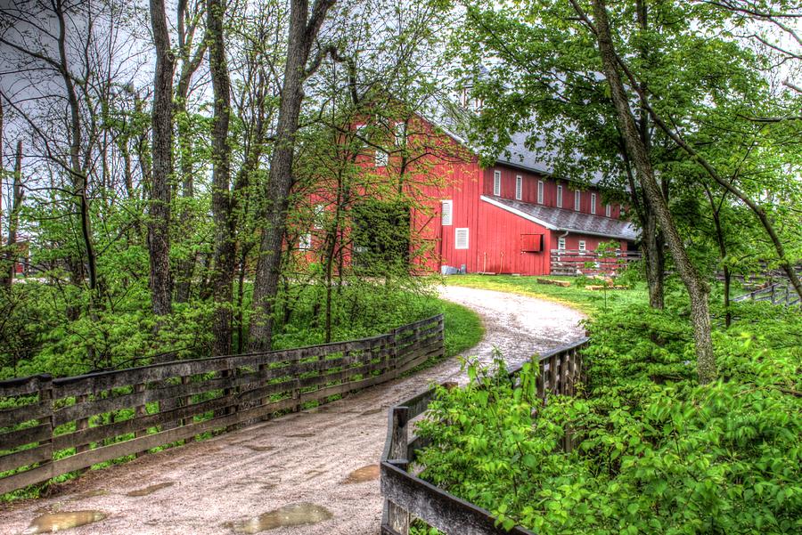 Slate Run Barn by Elaine Farrington Johnson Slate Run Barn by Elaine Farrington Johnson
