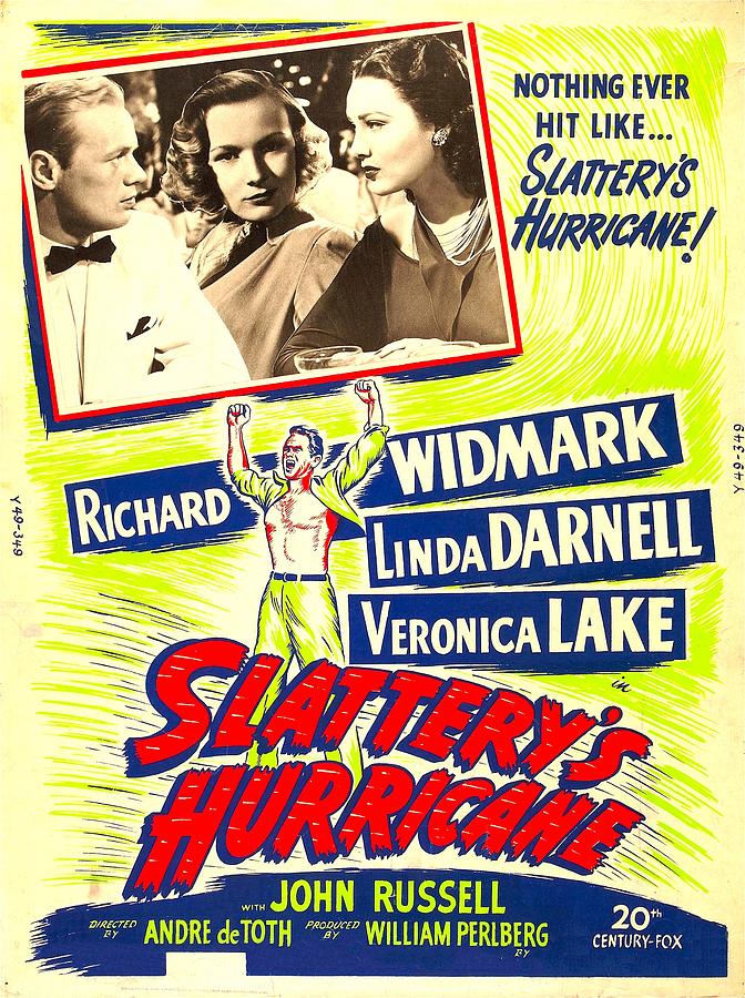 Movie Photograph - Slatterys Hurricane, Us Poster by Everett