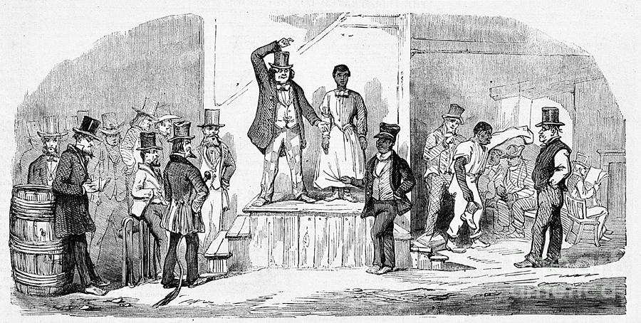 Slave Auction Richmond Virginia 1857 Photograph By Wellcome Images