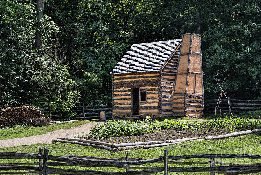 George Washington Photograph - Slave Cabin by John Greim