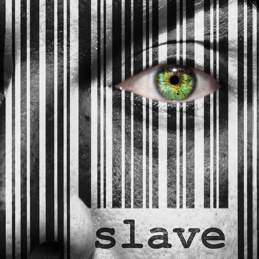 Black Photograph - Slave by Semmick Photo