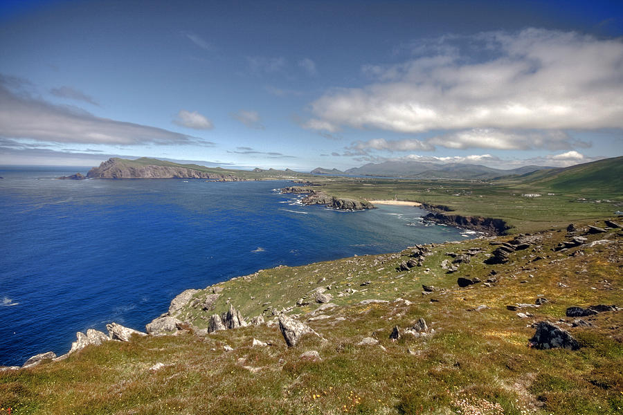 Blasket Islands Photograph - Slea Head Coastline by John Quinn Blasket Islands Photograph - Slea Head Coastline by John Quinn