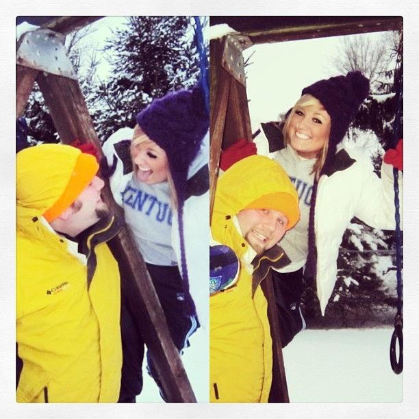 Tbt Photograph - Sledding With The Bro. #tradition #tbt by Stephanie Brown
