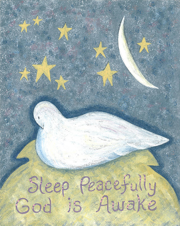 Sleep Peacefully Painting by Carol Neal