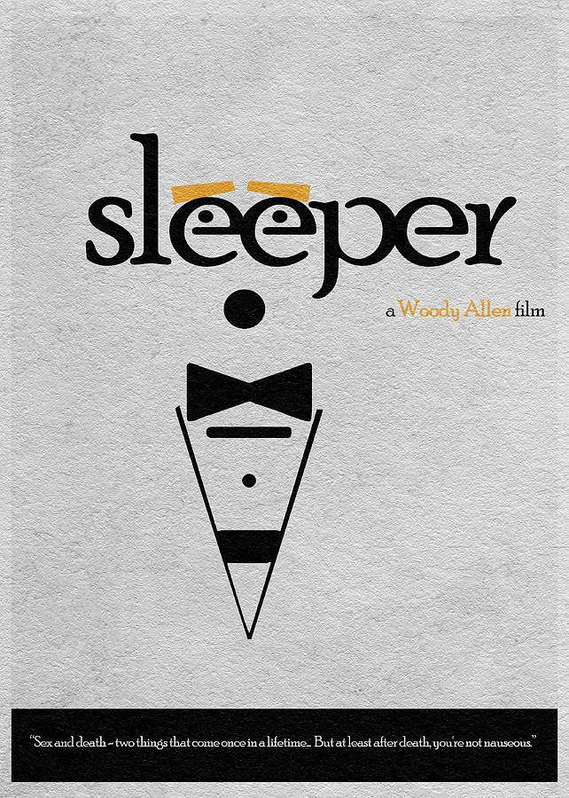 Typography Digital Art - Sleeper by Inspirowl Design