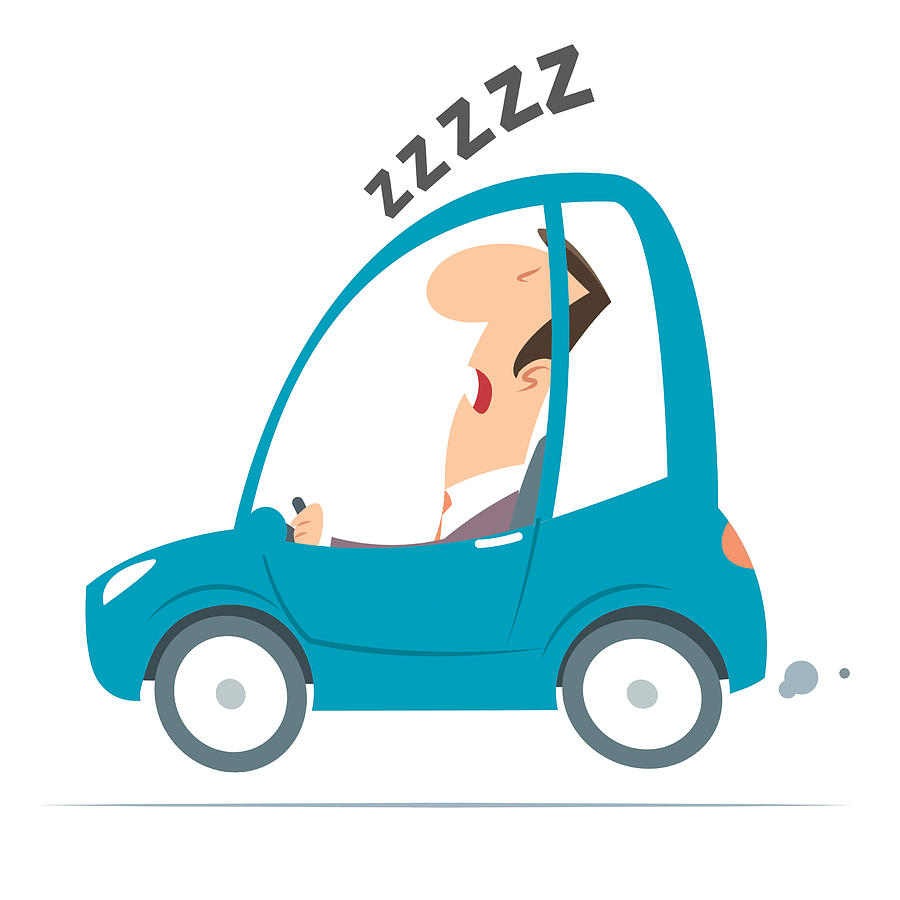 Sleeper driver Drawing by Pijama61