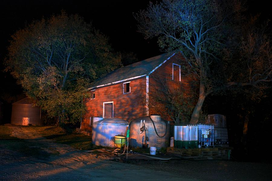 Sleeping Barn Photograph by David Matthews