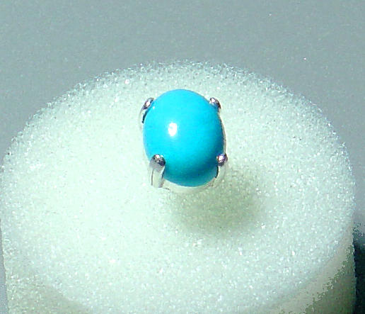 Jewelry Jewelry - Sleeping Beauty Turquoise Tie Tack by Robin Copper