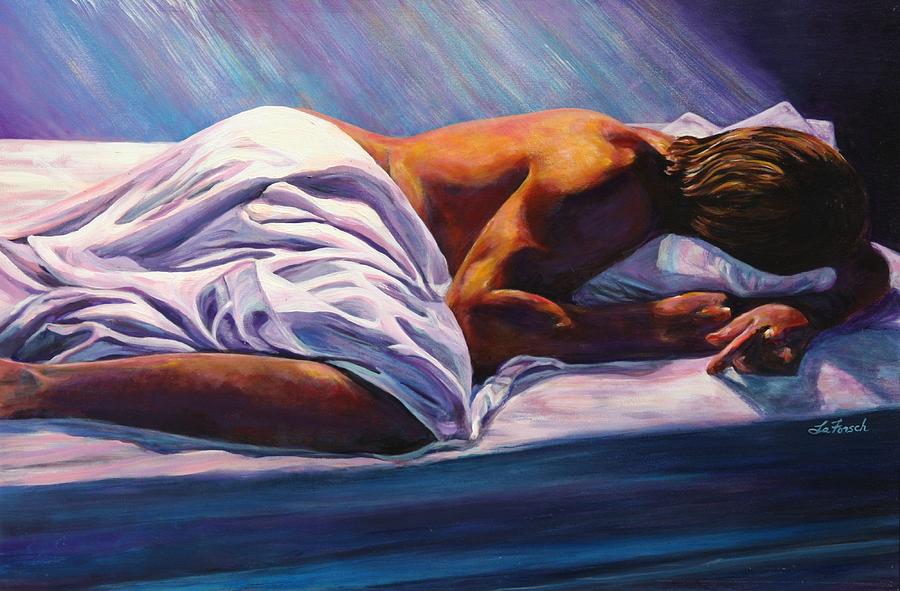 Image result for sleeping man paintings