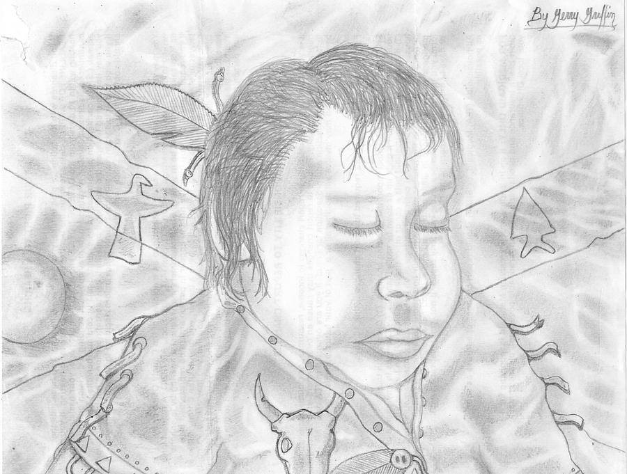 Cute baby boy Drawing by SP Singh  Fine Art America