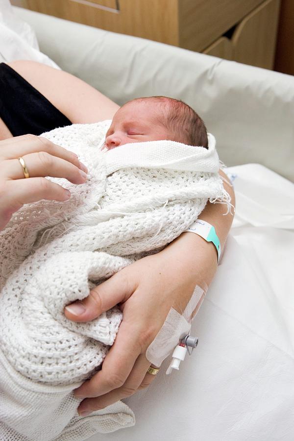 Sleeping Newborn Baby Photograph by Science Photo Library Sleeping Newborn Baby Photograph by Science Photo Library