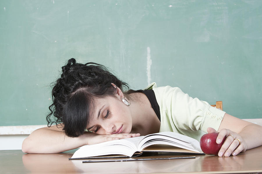 Sleeping School Teacher Photograph by RyersonClark