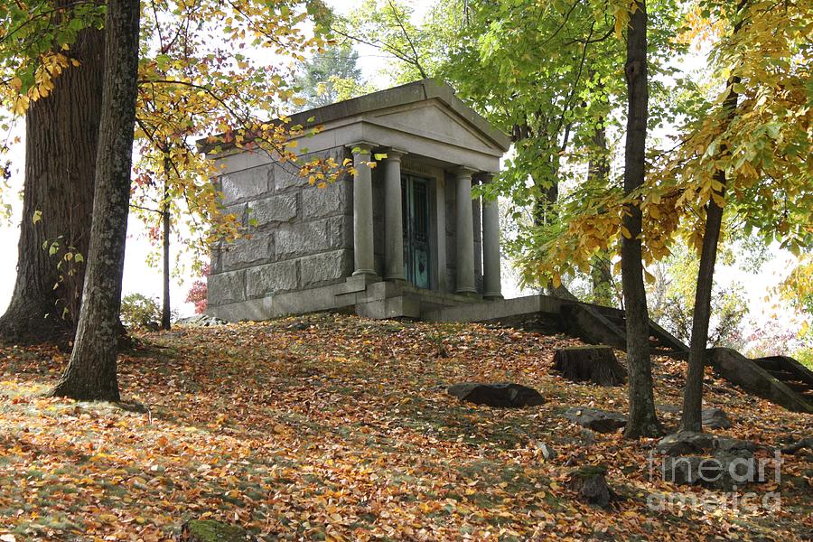 Sleepy Hollow Cemetery Mausoleum Photograph by John Telfer