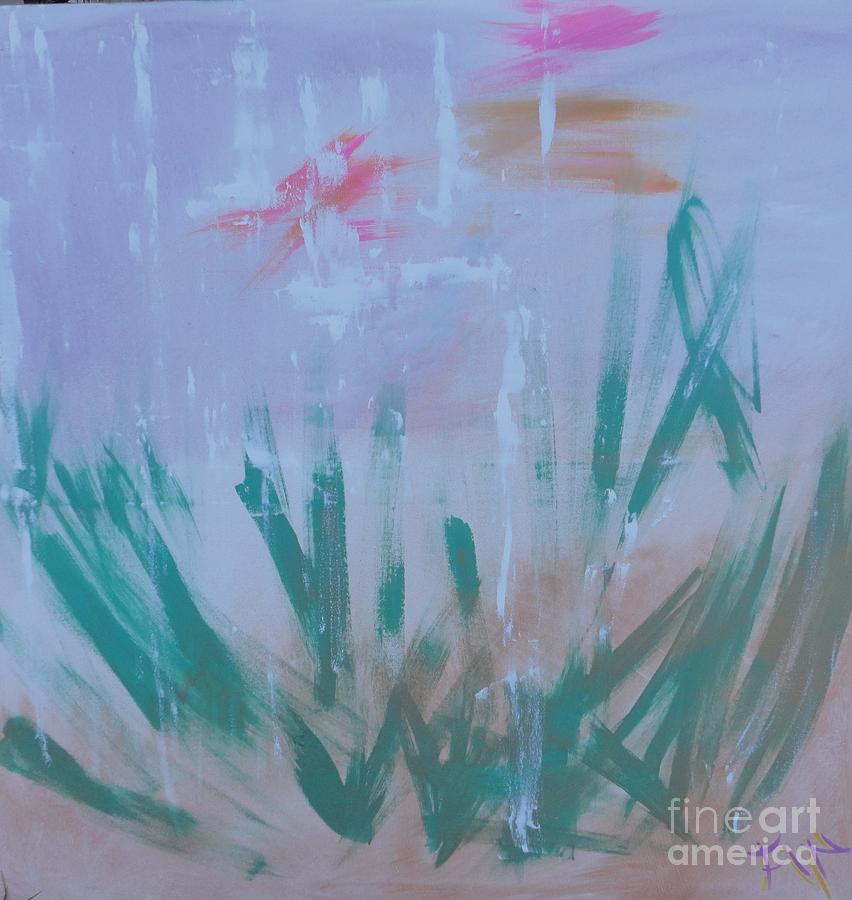 Sleepy Pond Painting by PainterArtist FIN
