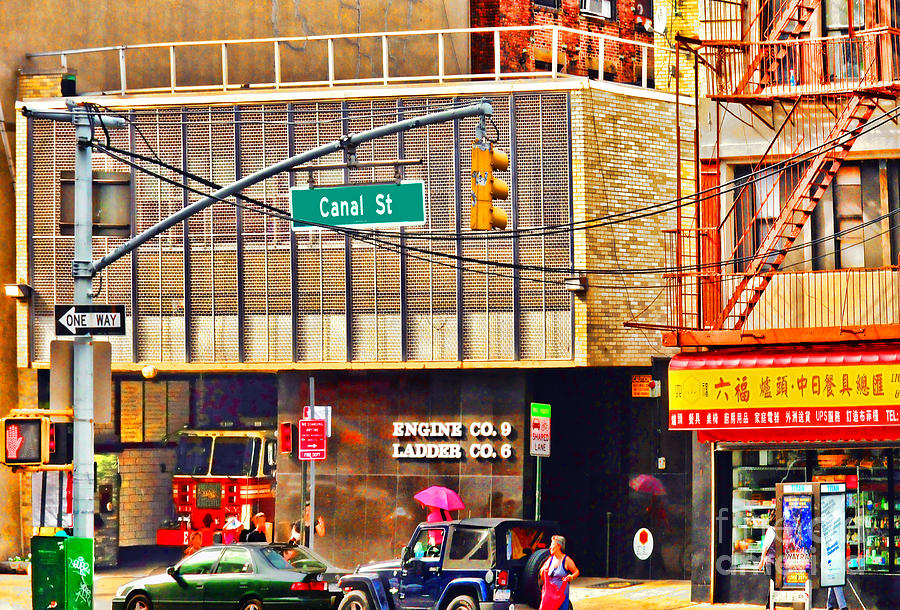 Canal Street Photograph - Slice of Life NYC-Canal Street by Regina Geoghan