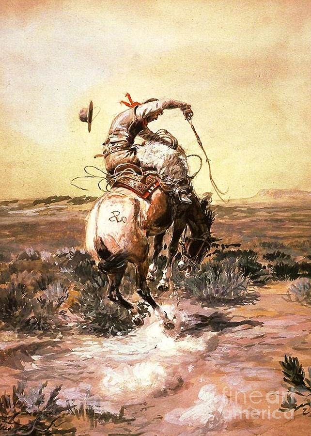 Slick Rider Painting by Thea Recuerdo