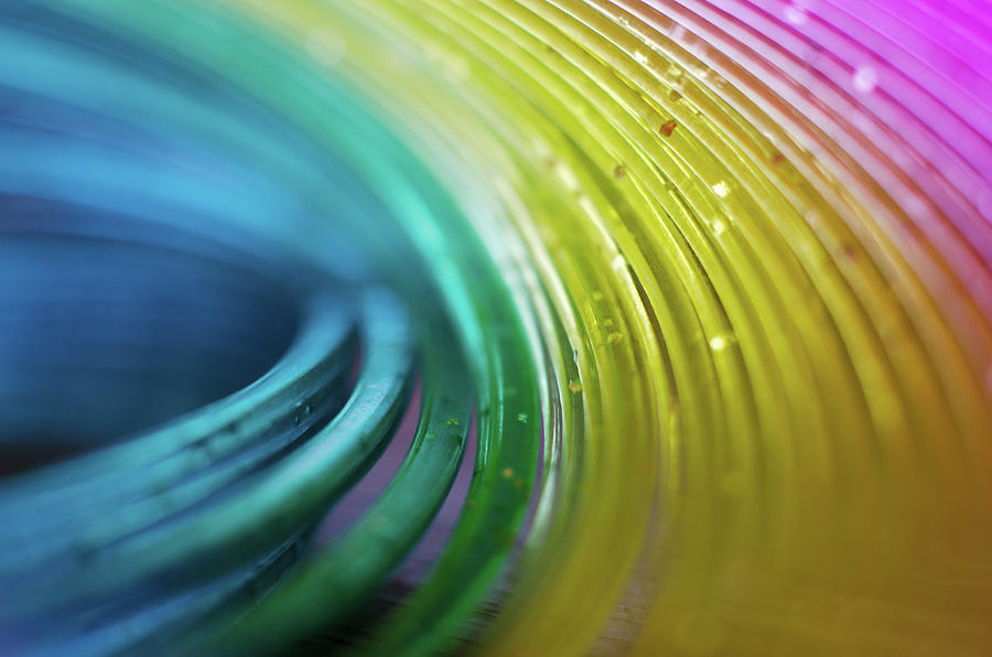 Slinky Toy Up Close Photograph by My Inner Child Photography