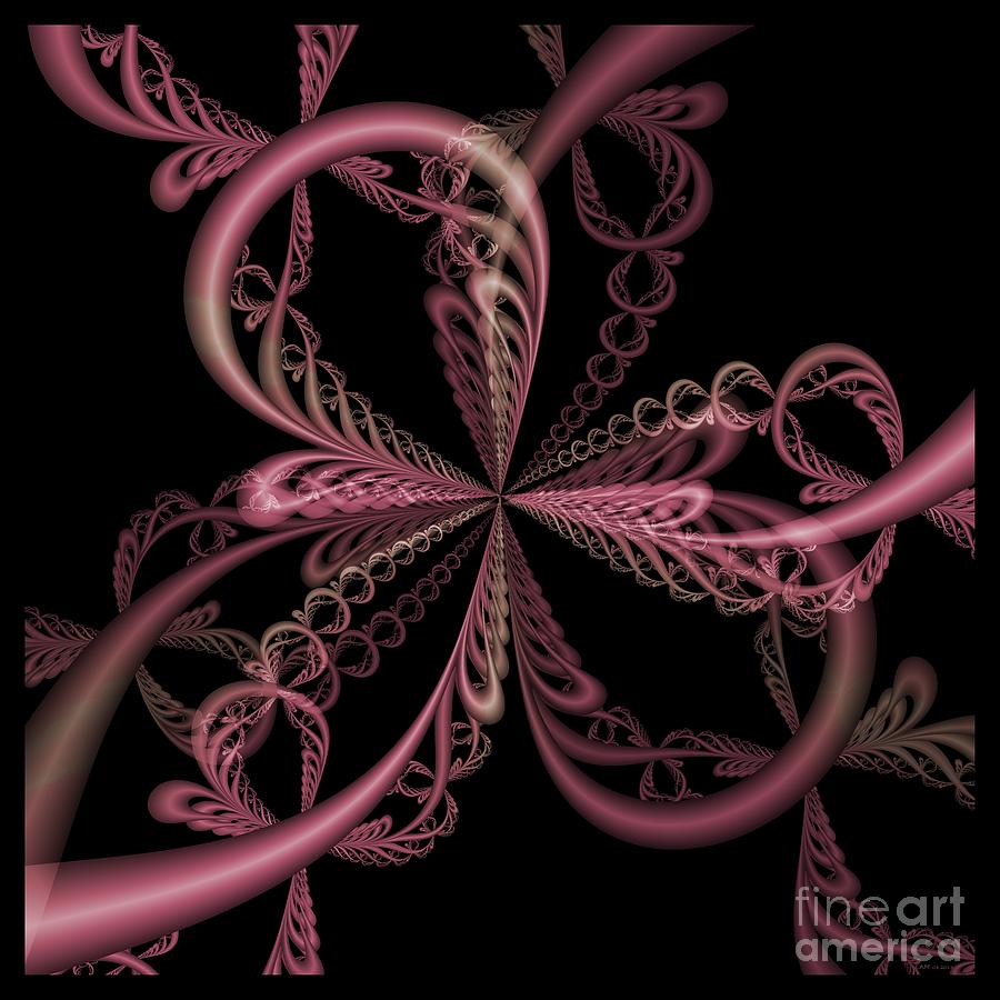 Slip Knot Bouquet 2 Digital Art by Elizabeth McTaggart