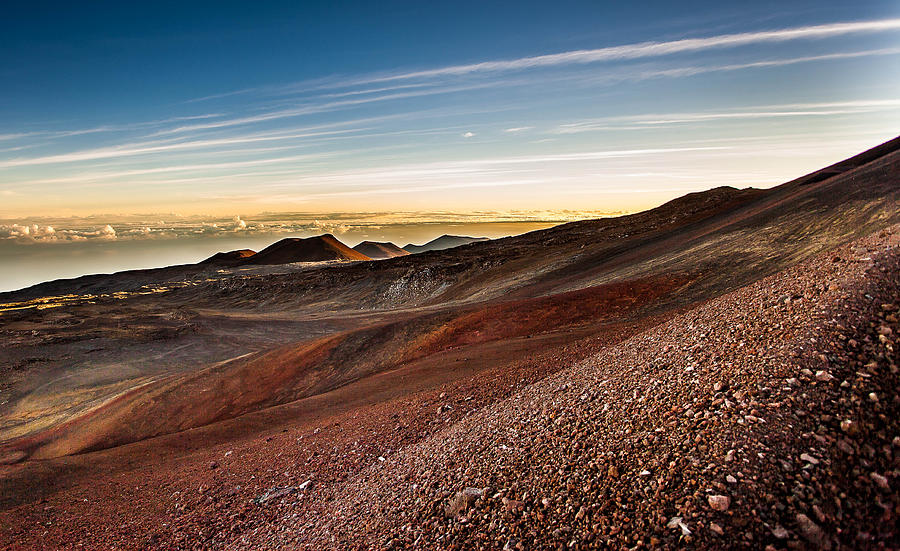 Slopes of Mauna Kea Photograph by Craig Watanabe
