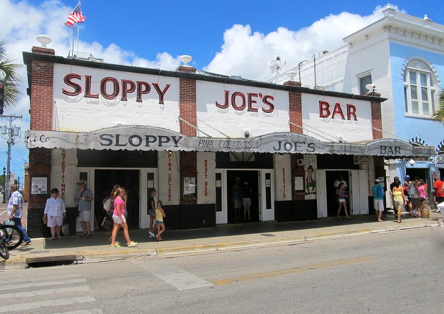 Sloppy Joes Bar  Key West Photograph by Melinda Saminski