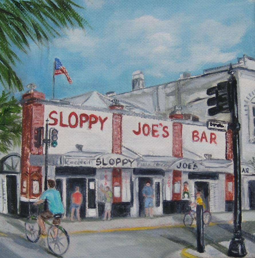 Sloppy Joes Painting by Linda Cabrera