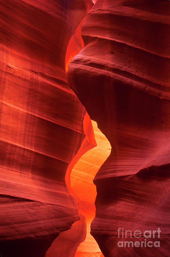 Slot Canyon Abstract Photograph by Dave Welling