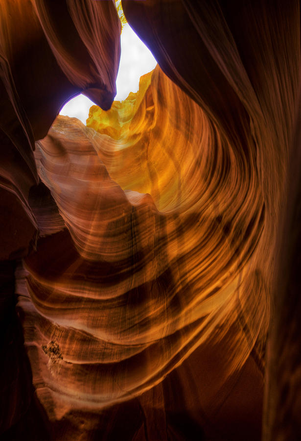 Landscape Photograph - Slot Canyon by Rod Mathis