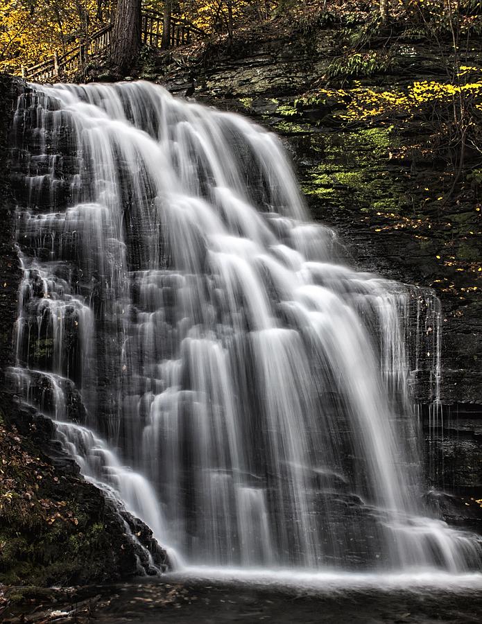 Slow Fall Photograph by Rob Dietrich