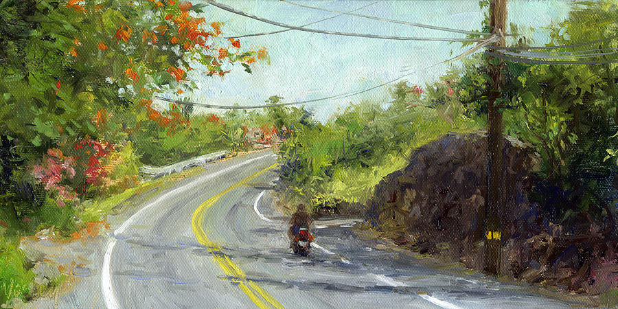 Honolulu Painting - Slow Ride by Stacy Vosberg