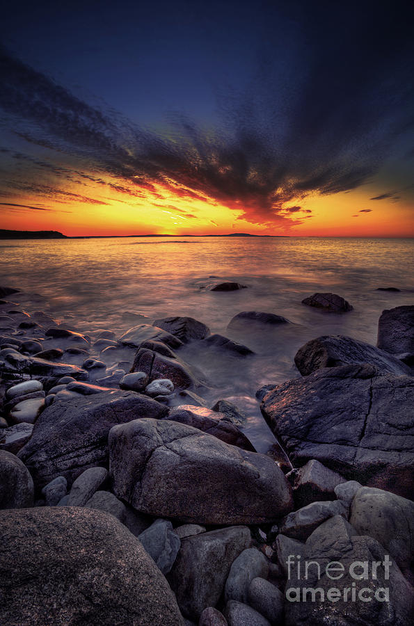 Acadia National Park Photograph - Slow Rise by Marco Crupi