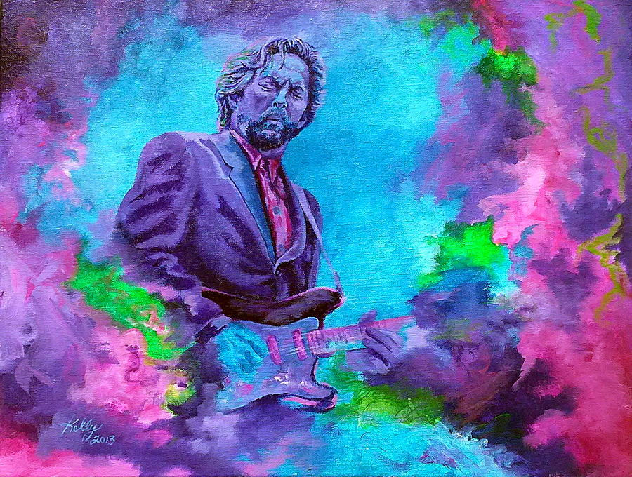 Slowhand Painting by Kathleen Kelly Thompson