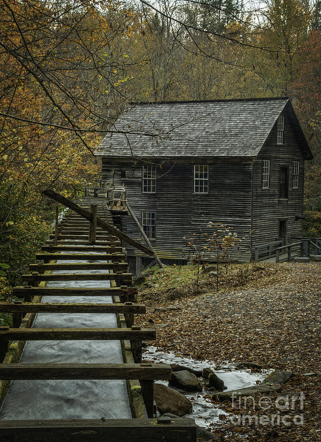 Sluice and Mill House Photograph by David Waldrop