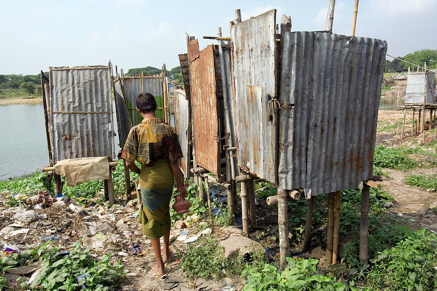 Mumbai Slums Toilets India