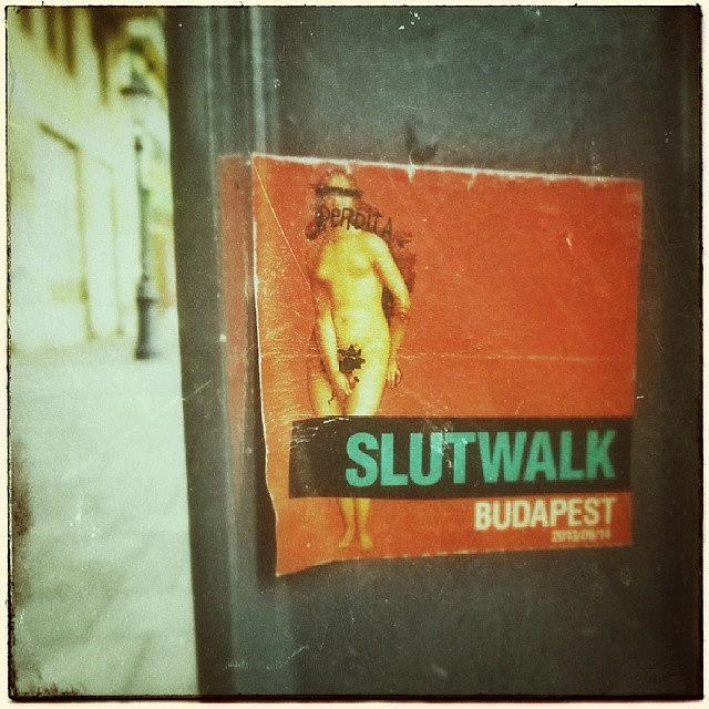 Slut->walk In Budapest! Photograph by Tomas Sipavicius Art