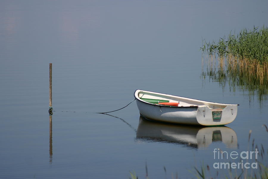 Small boat Photograph by Susanne Baumann