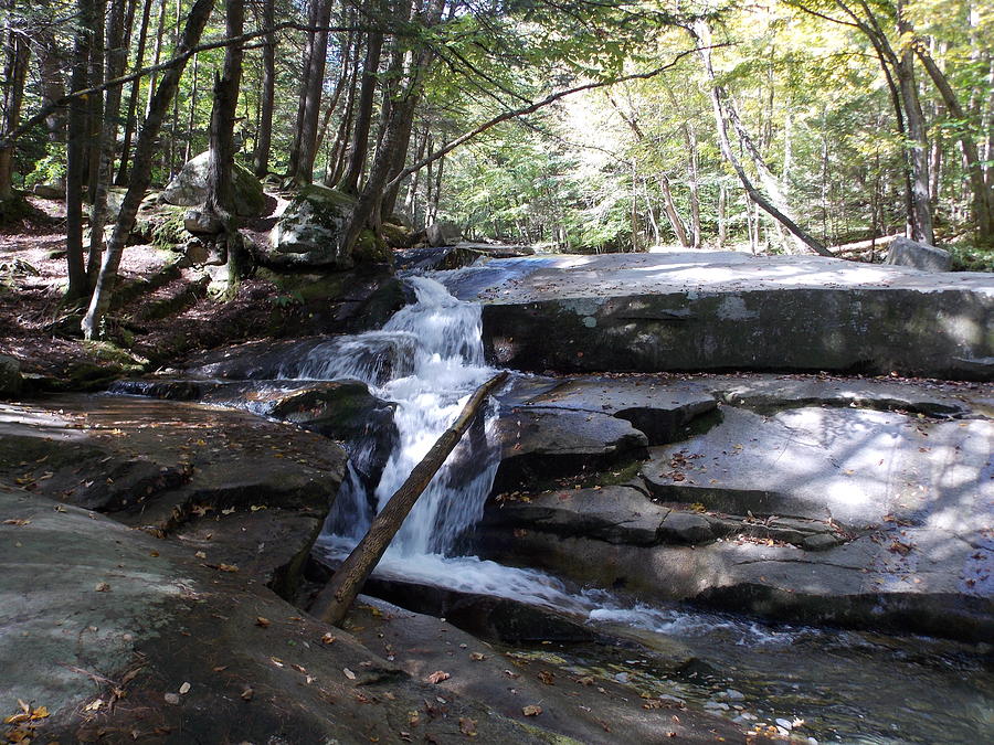 Small Cascades over Boulders Photograph by Catherine Gagne