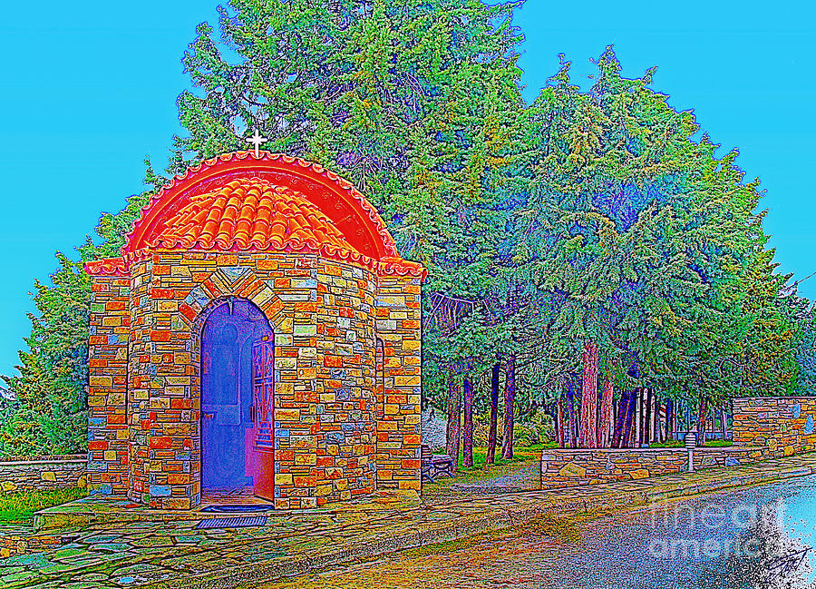 Small church Photograph by Art by Magdalene
