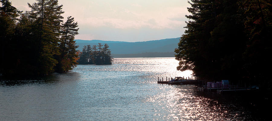 Small Dock on Lake George Photograph by David Patterson