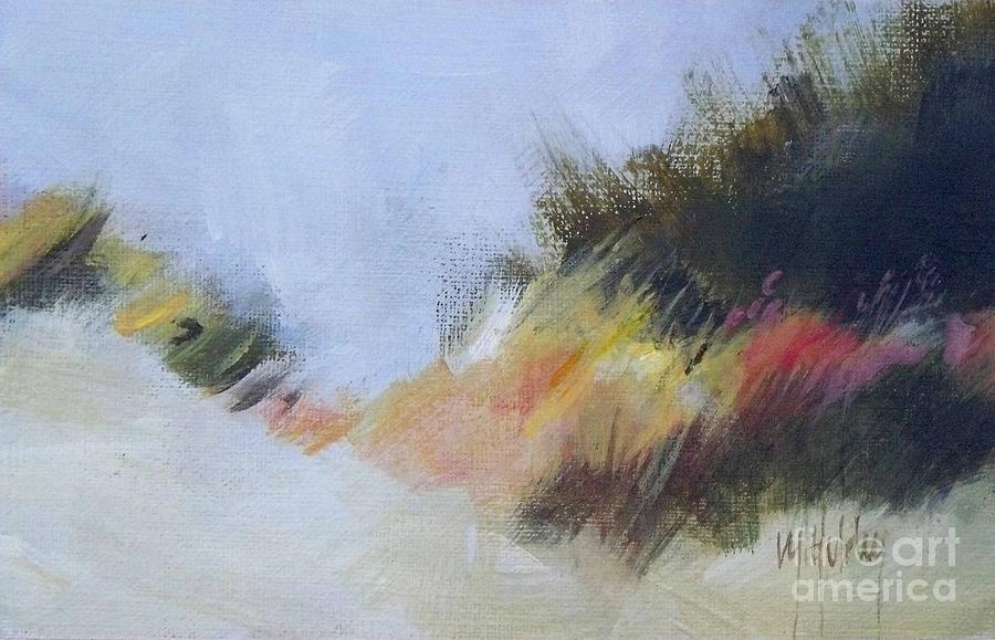 Small Dunes 1 Painting by Mary Hubley