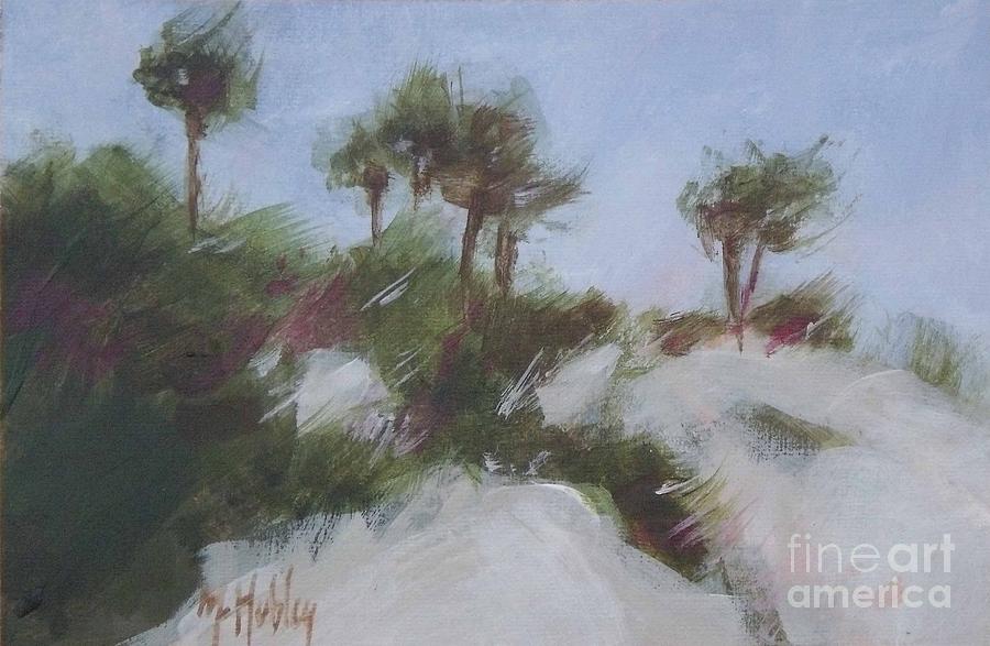 Small Dunes 2 Painting by Mary Hubley
