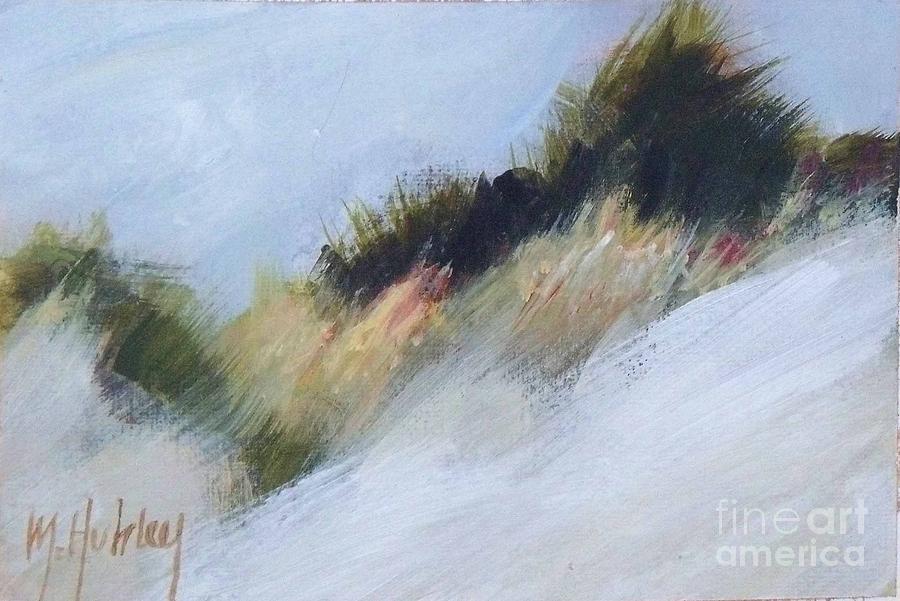Small Dunes 4 Painting by Mary Hubley