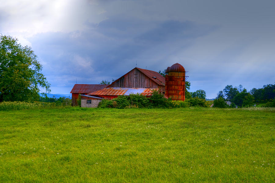 Small Farm Photograph by David Simons - Fine Art America